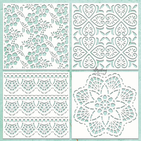 Mintay Chippies 12x12 Inch Pattern 2 (MT-CHIP2-D66) Mintay Chippies 12x12 Inch Pattern 2 (MT-CHIP2-D66)