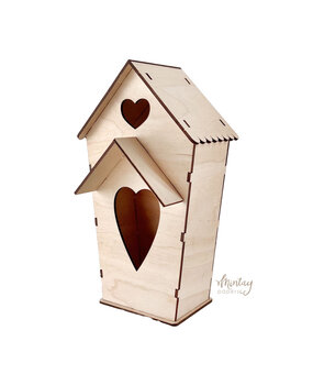 Mintay Woodies Birdhouse (MT-WD3-07) Mintay Woodies Birdhouse (MT-WD3-07)