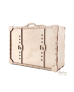 Mintay Woodies Suitcase Box (MT-WD3-10) Mintay Woodies Suitcase Box (MT-WD3-10)