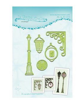 Leane Creatief LeCrea' 3D Dies Clock & Lantern (45.1215)