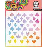 Studio Light Essentials Masking Stencil Queen of Hearts (ABM-25-MASK321)