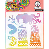 Studio Light Essentials Masking Stencil Curious Lady (ABM-25-MASK323)