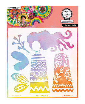 Studio Light Essentials Masking Stencil Curious Lady (ABM-25-MASK323) Studio Light Essentials Masking Stencil Curious Lady (ABM-25-MASK323)