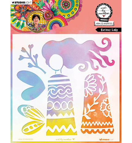 Studio Light Essentials Masking Stencil Curious Lady (ABM-25-MASK323) Studio Light Essentials Masking Stencil Curious Lady (ABM-25-MASK323)