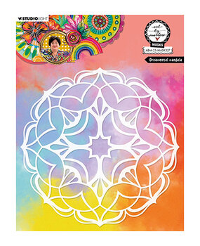 Studio Light Essentials Masking Stencil Ornamental Mandala (ABM-25-MASK327) Studio Light Essentials Masking Stencil Ornamental Mandala (ABM-25-MASK327)