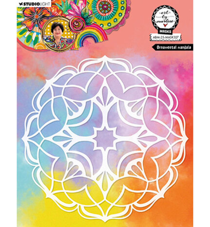 Studio Light Essentials Masking Stencil Ornamental Mandala (ABM-25-MASK327) Studio Light Essentials Masking Stencil Ornamental Mandala (ABM-25-MASK327)