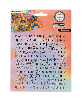 Studio Light Essentials Clear Stamp Gibberish (ABM-25-STAMP780) Studio Light Essentials Clear Stamp Gibberish (ABM-25-STAMP780)