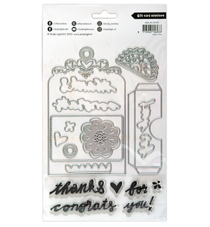 Studio Light Essentials Stamp & Die Gift Card Envelope (ABM-25-SCD91)