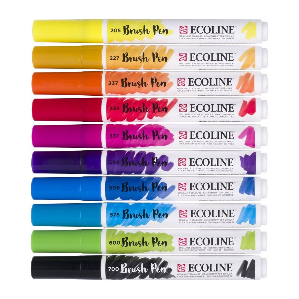 Talens Ecoline Brushpen Set Primary (11509022) Talens Ecoline Brushpen Set Primary (11509022)