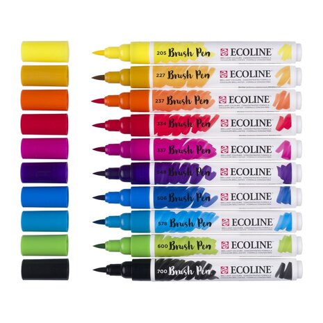 Talens Ecoline Brushpen Set Primary (11509022) Talens Ecoline Brushpen Set Primary (11509022)