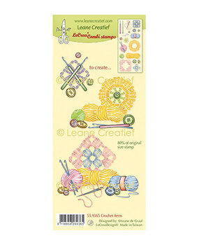 Leane Creatief Crochet Items Clear Stamps (55.9365) Leane Creatief Crochet Items Clear Stamps (55.9365)