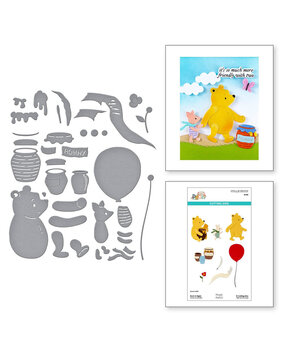 Spellbinders Say Cheese Classic Pooh Pooh & Piglet Dies (S5-682) Spellbinders Say Cheese Classic Pooh Pooh & Piglet Dies (S5-682)