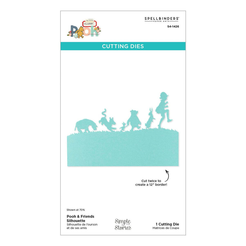 Spellbinders Say Cheese Classic Pooh Pooh & Friends Silhouette Dies (S4-1426) Spellbinders Say Cheese Classic Pooh Pooh & Friends Silhouette Dies (S4-1426)