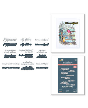 Spellbinders Say Cheese Classic Pooh Silly Old Bear Sentiments Press Plate & Die Set (BP-285) Spellbinders Say Cheese Classic Pooh Silly Old Bear Sentiments Press Plate & Die Set (BP-285)