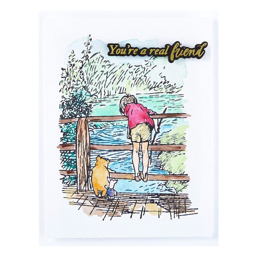 Spellbinders Say Cheese Classic Pooh Silly Old Bear Sentiments Press Plate & Die Set (BP-285) Spellbinders Say Cheese Classic Pooh Silly Old Bear Sentiments Press Plate & Die Set (BP-285)