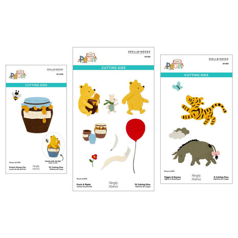 Spellbinders Say Cheese Classic Pooh Die Bundle (BD-0940) Spellbinders Say Cheese Classic Pooh Die Bundle (BD-0940)