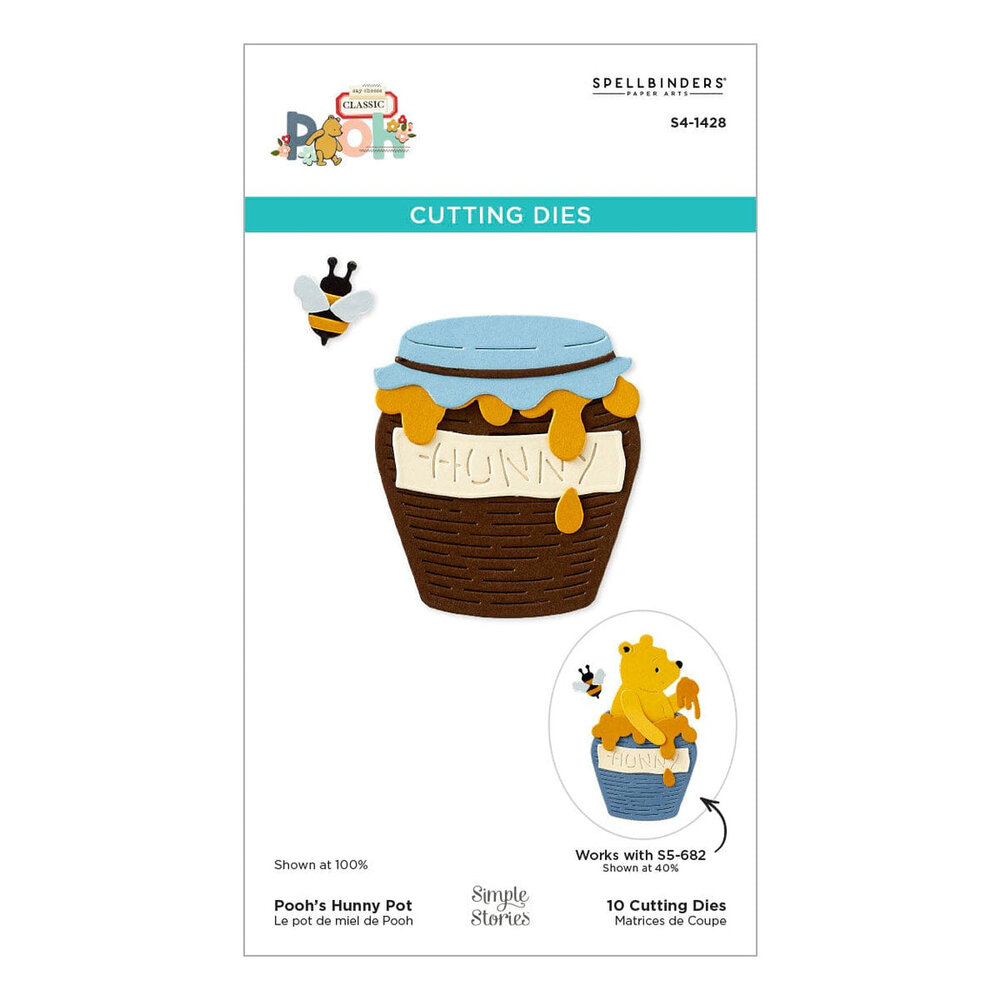 Spellbinders Say Cheese Classic Pooh Die Bundle (BD-0940) Spellbinders Say Cheese Classic Pooh Die Bundle (BD-0940)