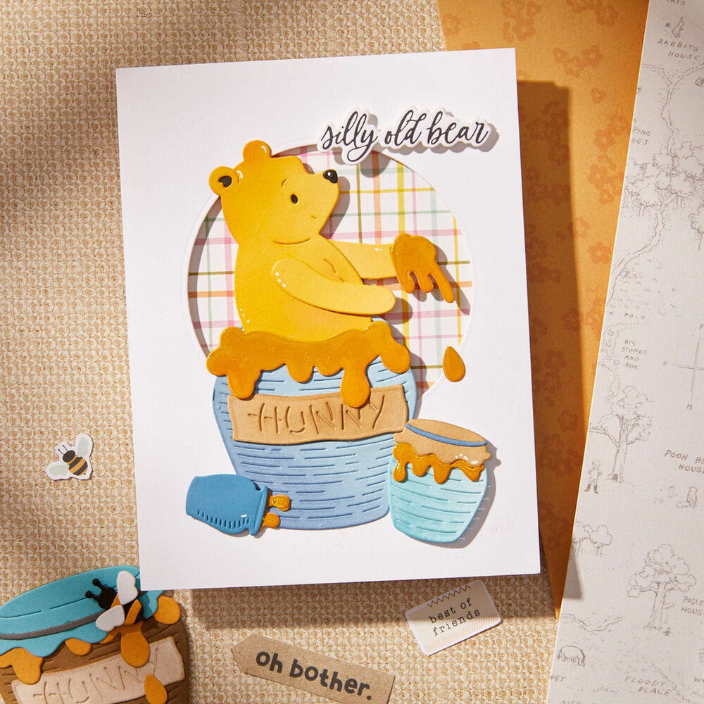 Spellbinders Say Cheese Classic Pooh Die Bundle (BD-0940) Spellbinders Say Cheese Classic Pooh Die Bundle (BD-0940)