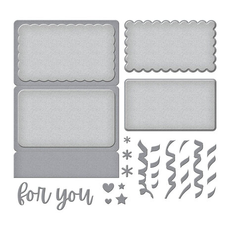 Spellbinders Bougie Birthday Treat Yourself Gift Card Holder Dies (S5-672) Spellbinders Bougie Birthday Treat Yourself Gift Card Holder Dies (S5-672)