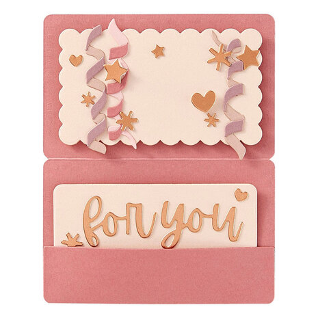 Spellbinders Bougie Birthday Treat Yourself Gift Card Holder Dies (S5-672) Spellbinders Bougie Birthday Treat Yourself Gift Card Holder Dies (S5-672)