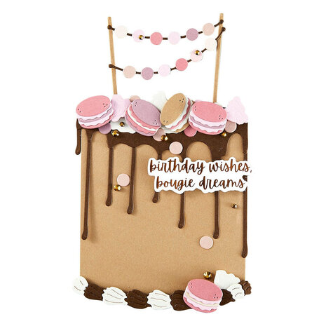 Spellbinders Bougie Birthday Ganache Gateau Dies (S5-676) Spellbinders Bougie Birthday Ganache Gateau Dies (S5-676)