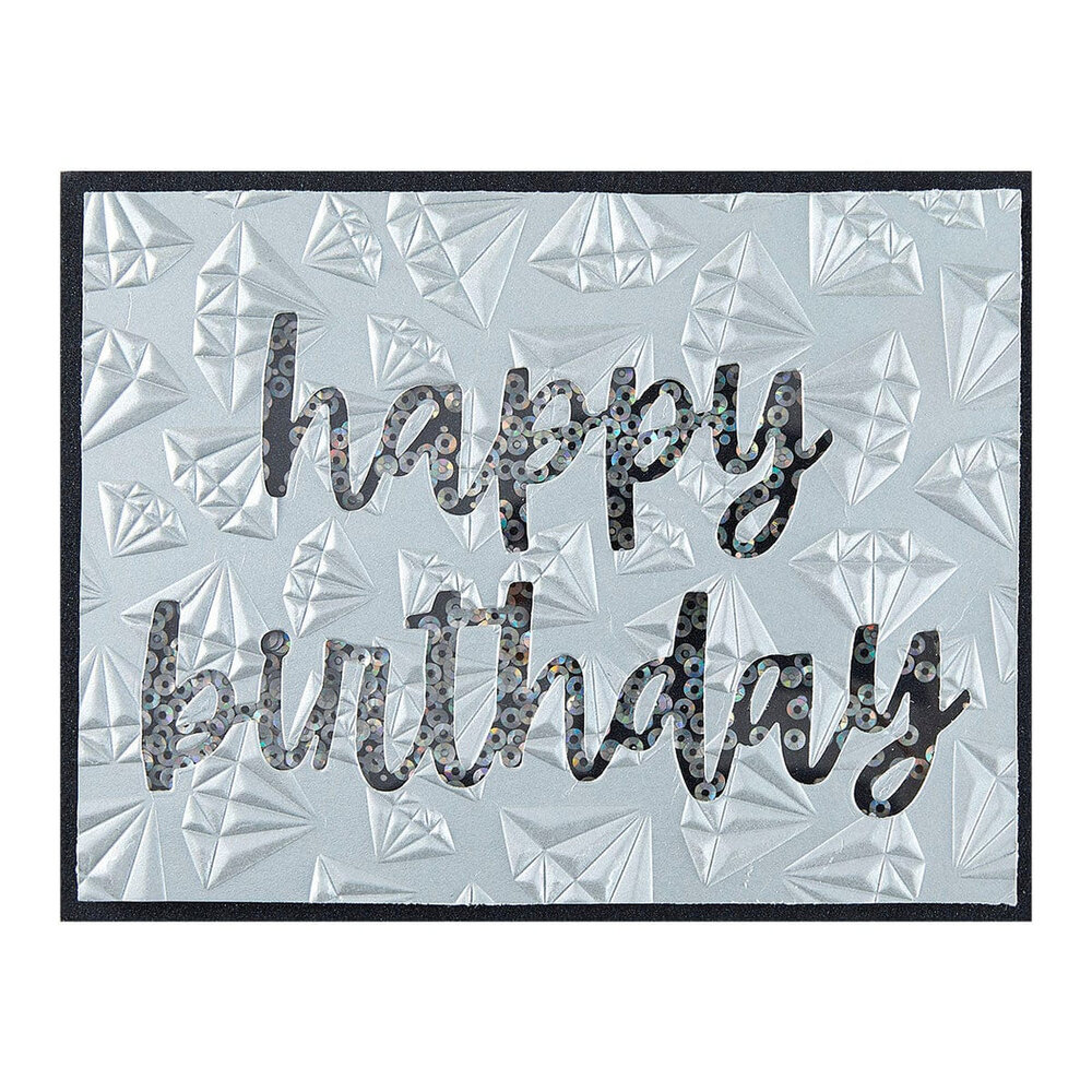 Spellbinders Bougie Birthday Birthday Cheers Dies (S5-677)