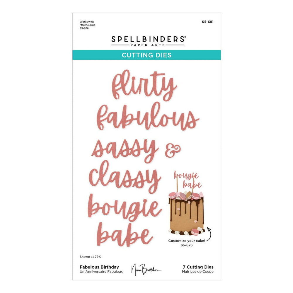 Spellbinders Bougie Birthday Celebration Die Bundle (BD-0939) Spellbinders Bougie Birthday Celebration Die Bundle (BD-0939)