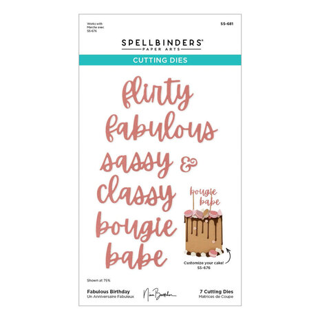 Spellbinders Bougie Birthday Celebration Die Bundle (BD-0939) Spellbinders Bougie Birthday Celebration Die Bundle (BD-0939)
