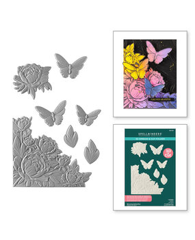 Spellbinders Vivid Expressions Blooming Butterflies 3D Emboss & Cut Folder (E3D-126) Spellbinders Vivid Expressions Blooming Butterflies 3D Emboss & Cut Folder (E3D-126)