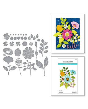 Spellbinders Vivid Expressions Vivid Blooms Dies (S6-250) Spellbinders Vivid Expressions Vivid Blooms Dies (S6-250)