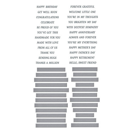 Spellbinders Vivid Expressions Ideal Moments Press Plate & Die Set (BP-261) Spellbinders Vivid Expressions Ideal Moments Press Plate & Die Set (BP-261)