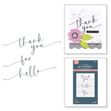 Spellbinders Vivid Expressions Sweeping Script Sentiments Press Plates (BP-268)