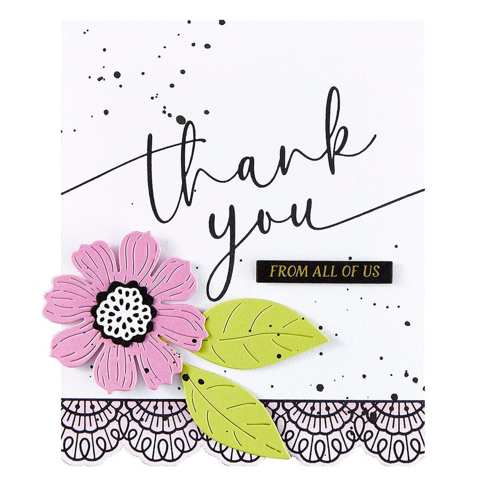 Spellbinders Vivid Expressions Sweeping Script Sentiments Press Plates (BP-268) Spellbinders Vivid Expressions Sweeping Script Sentiments Press Plates (BP-268)