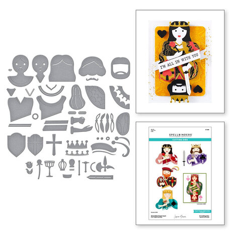 Spellbinders Jack of All Trades Reversible Royal Court Dies (S7-266)