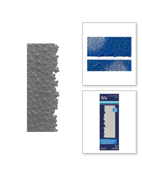 Spellbinders Space Adventure Starry Night 3D Emboss & Cut Folder (E3D-125)