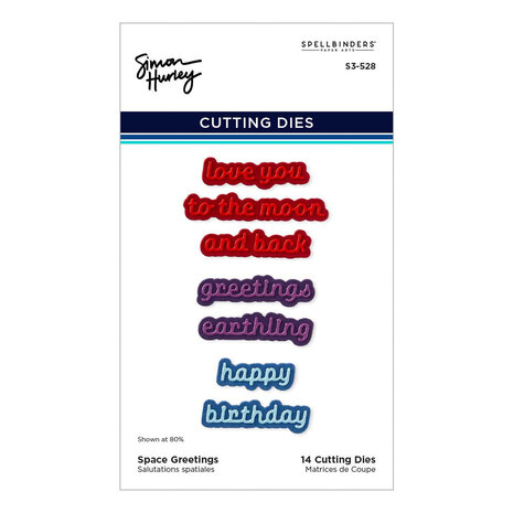 Spellbinders Space Adventure Space Greetings Dies (S3-528) Spellbinders Space Adventure Space Greetings Dies (S3-528)