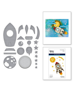 Spellbinders Space Adventure To the Moon Dies (S4-1418) Spellbinders Space Adventure To the Moon Dies (S4-1418)