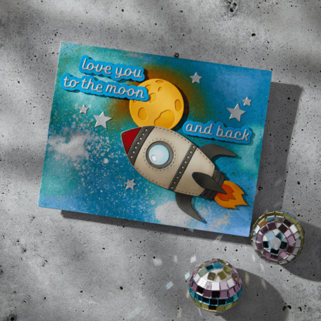 Spellbinders Simon's Space Adventure Die Bundle (BD-0942) Spellbinders Simon's Space Adventure Die Bundle (BD-0942)
