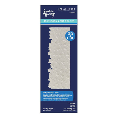 Spellbinders Space Adventure Starry Night 3D Emboss & Cut Folder and Stencil Bundle (BD-0945) Spellbinders Space Adventure Starry Night 3D Emboss & Cut Folder and Stencil Bundle (BD-0945)