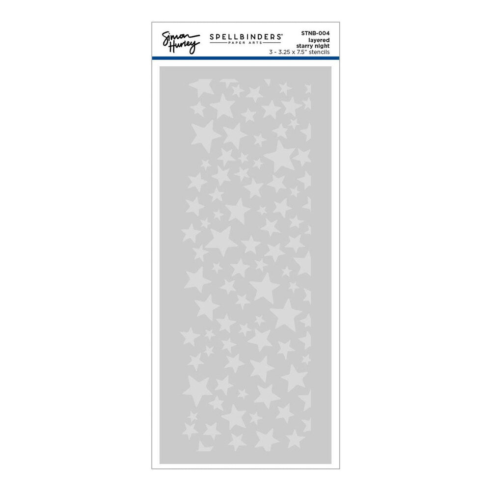 Spellbinders Space Adventure Starry Night 3D Emboss & Cut Folder and Stencil Bundle (BD-0945) Spellbinders Space Adventure Starry Night 3D Emboss & Cut Folder and Stencil Bundle (BD-0945)