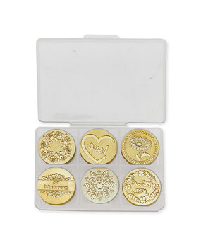 Stamperia Set of 6 Seals Everyday (WAXSL01) Stamperia Set of 6 Seals Everyday (WAXSL01)