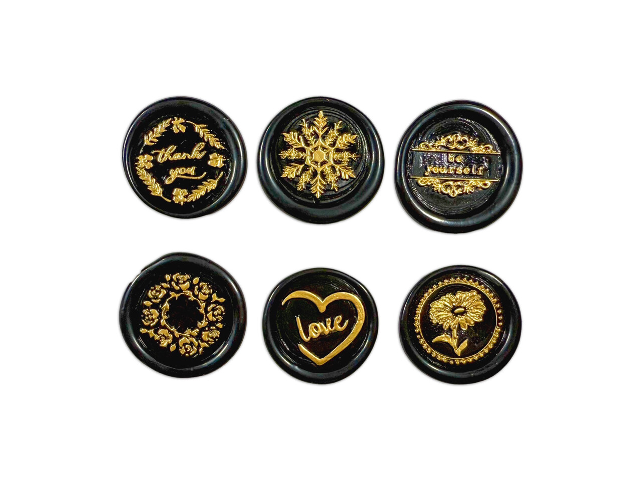 Stamperia  Set of 6 Seals Everyday (WAXSL01) Stamperia  Set of 6 Seals Everyday (WAXSL01)