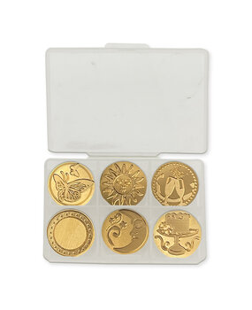Stamperia Set of 6 Seals Celebration (WAXSL02)
