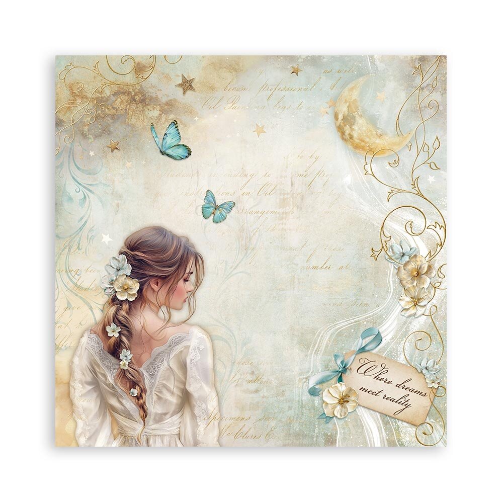 Stamperia Masquerade 12x12 Inch Single Face Paper Pack (SBBXLB20)