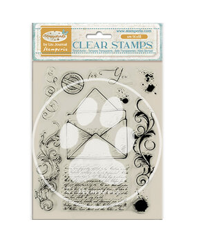 Stamperia Masquerade Clear Stamps Letter (WTK210) Stamperia Masquerade Clear Stamps Letter (WTK210)