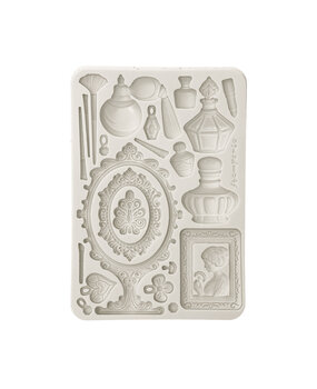 Stamperia Masquerade Silicon Mould A5 Beauty Accessories (KACMA553) Stamperia Masquerade Silicon Mould A5 Beauty Accessories (KACMA553)