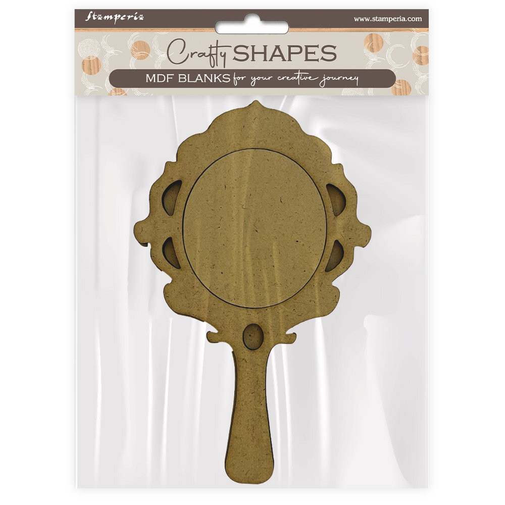 Stamperia Masquerade MDF Crafty Shapes Blanks Mirror (KLSM36) Stamperia Masquerade MDF Crafty Shapes Blanks Mirror (KLSM36)