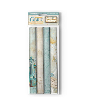 Stamperia Masquerade 12x12 Inch Fabric Sheet (SBPLT41)