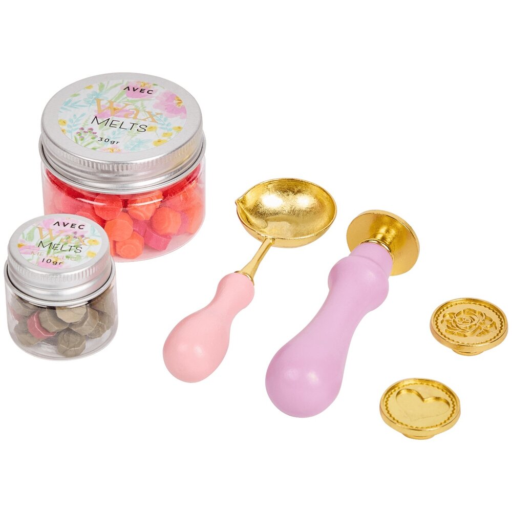 AVEC Wax Seal Starter Kit Rose Love (3207580) AVEC Wax Seal Starter Kit Rose Love (3207580)