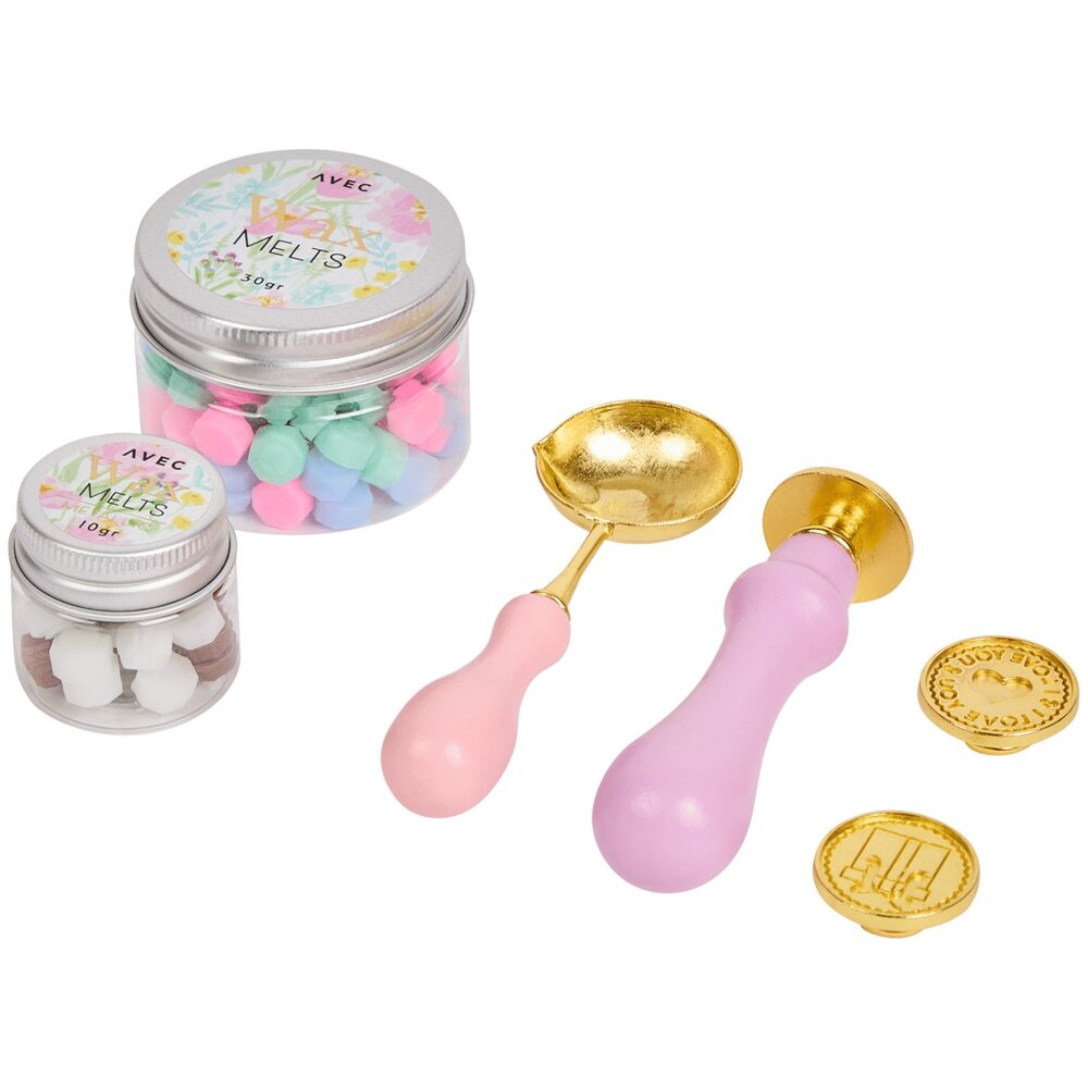 AVEC Wax Seal Starter Kit Pastel Present (3207580)